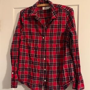 Vineyard vines Women’s flannel SMALL NWOT